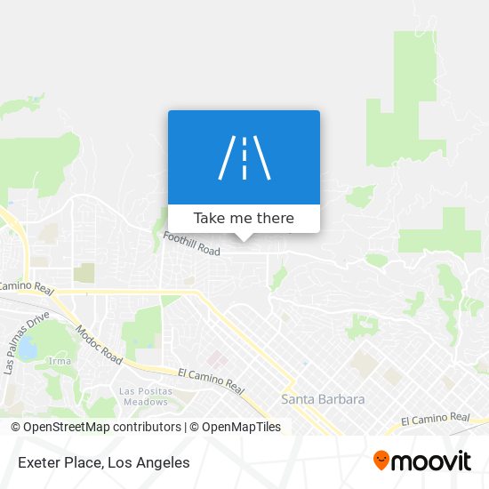 Mapa de Exeter Place