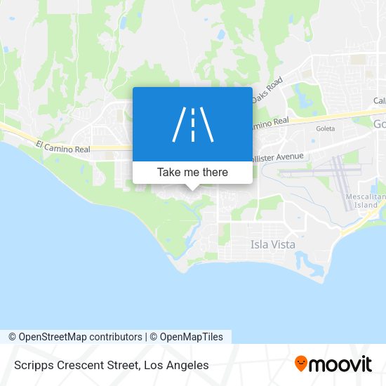 Mapa de Scripps Crescent Street
