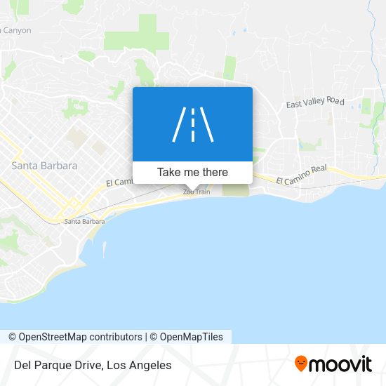 Del Parque Drive map