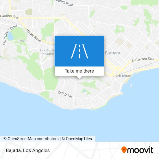 Mapa de Bajada