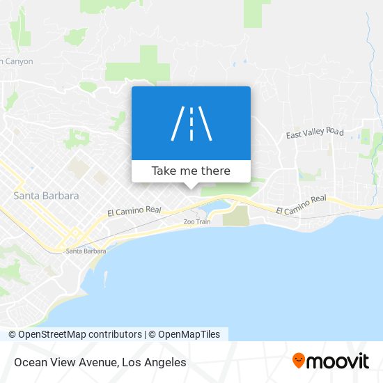 Mapa de Ocean View Avenue