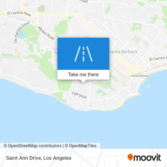 Saint Ann Drive map