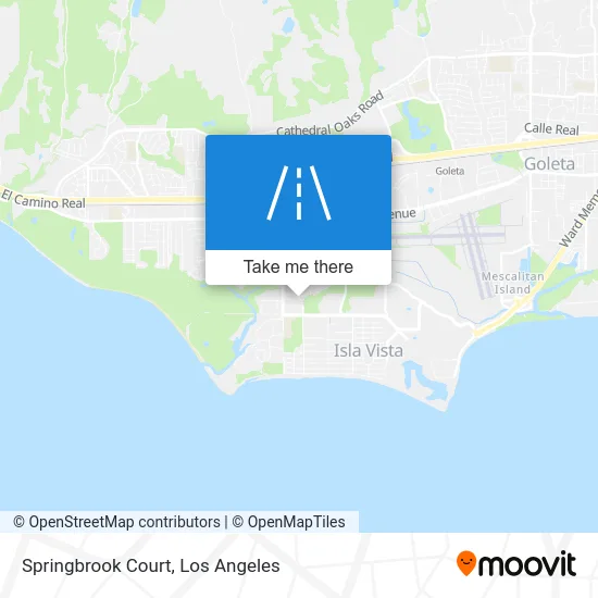 Springbrook Court map