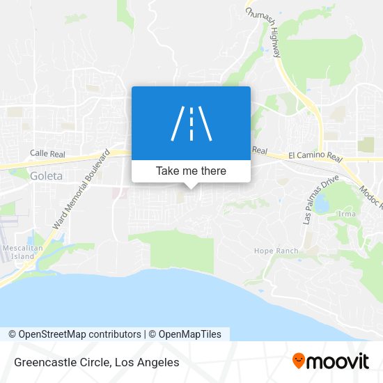 Greencastle Circle map