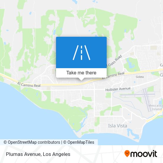 Mapa de Plumas Avenue