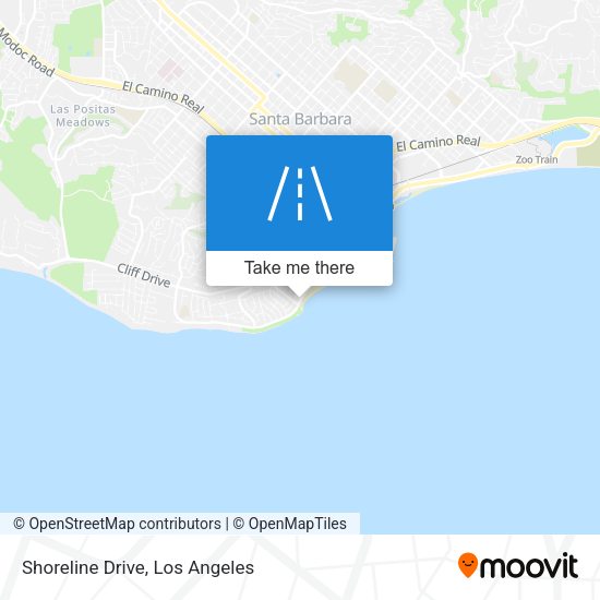 Shoreline Drive map
