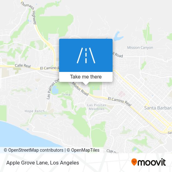 Mapa de Apple Grove Lane