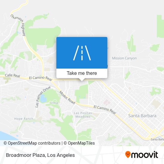 Broadmoor Plaza map