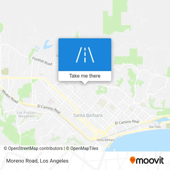 Moreno Road map