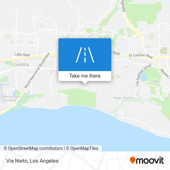 Mapa de Via Nieto