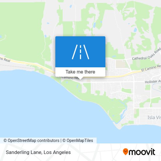 Mapa de Sanderling Lane