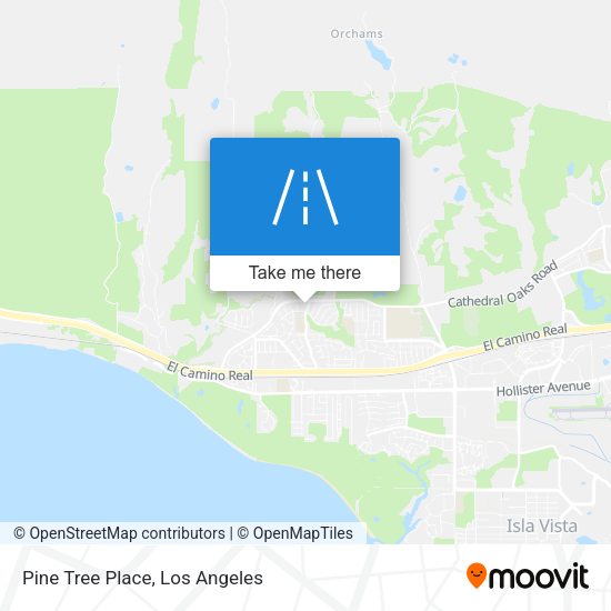 Mapa de Pine Tree Place