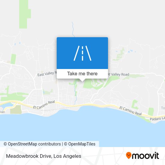Mapa de Meadowbrook Drive