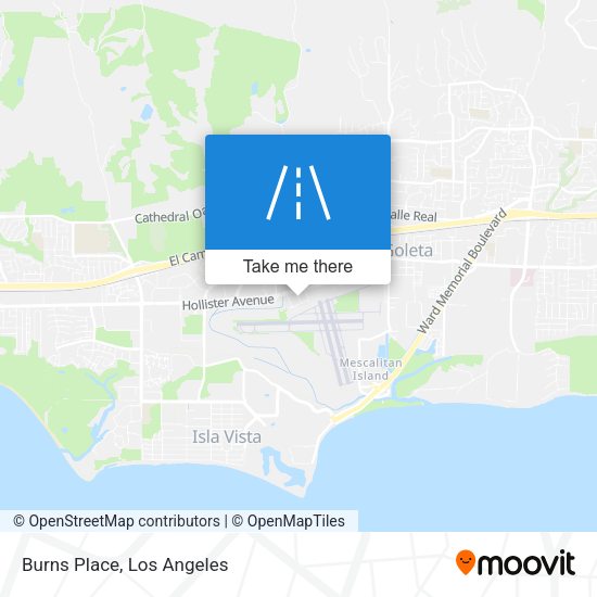 Burns Place map