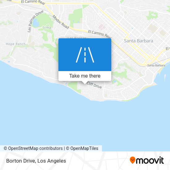 Borton Drive map