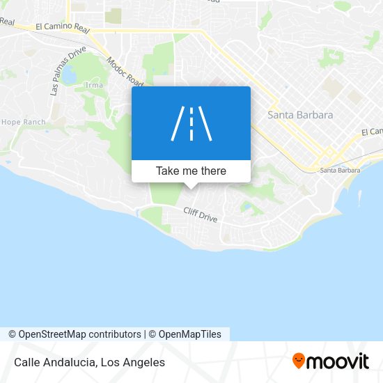 Calle Andalucia map