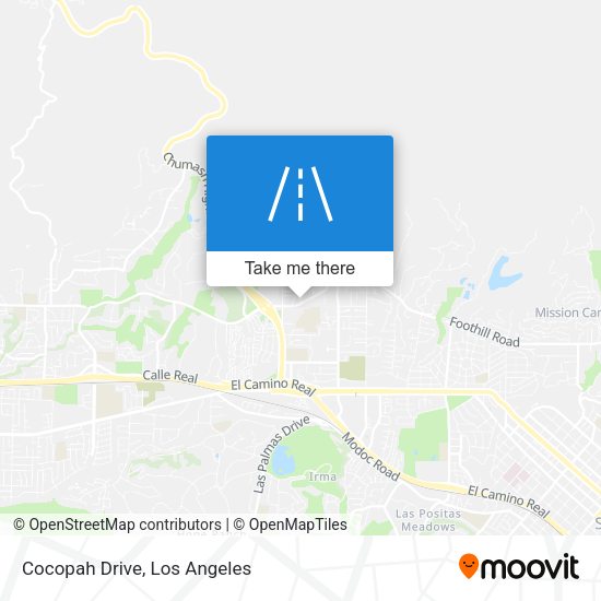 Cocopah Drive map