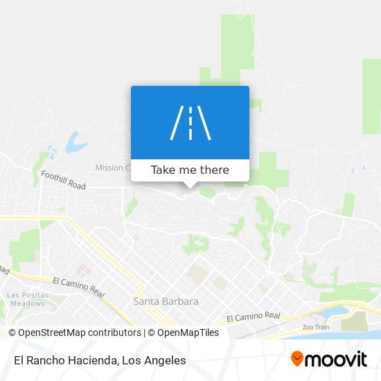 Mapa de El Rancho Hacienda