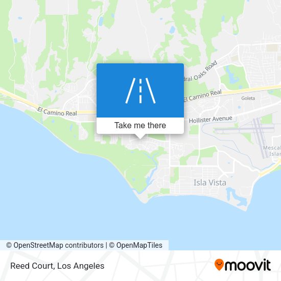 Mapa de Reed Court