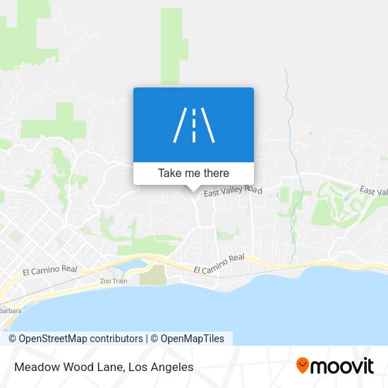 Meadow Wood Lane map