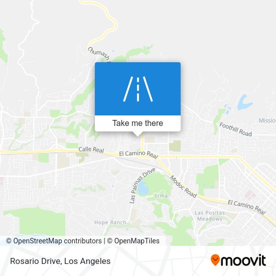 Mapa de Rosario Drive