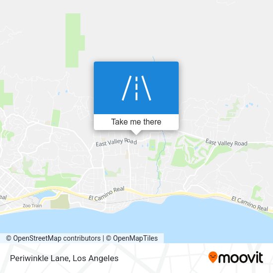Mapa de Periwinkle Lane