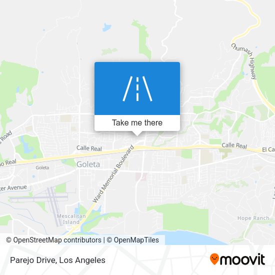 Mapa de Parejo Drive