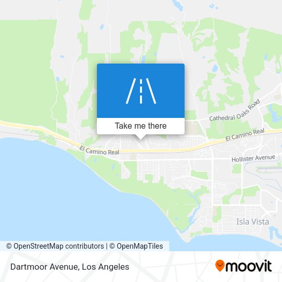 Dartmoor Avenue map