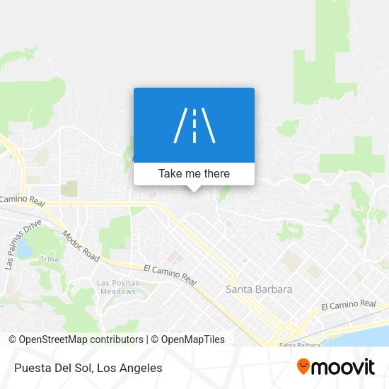 Mapa de Puesta Del Sol