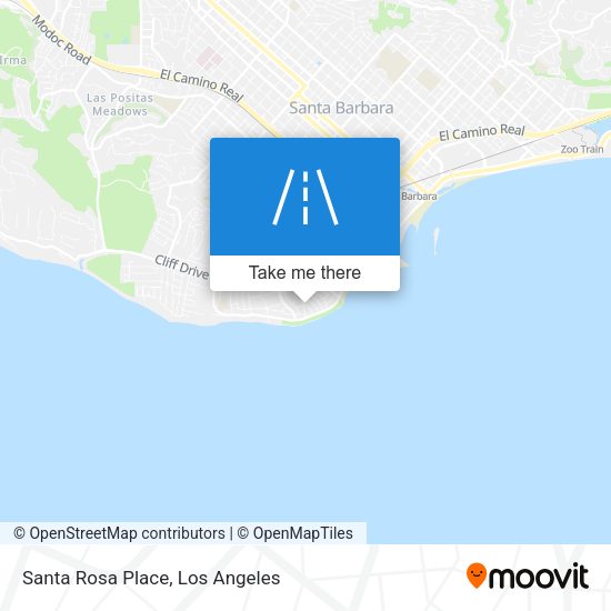 Santa Rosa Place map