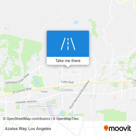 Mapa de Azalea Way