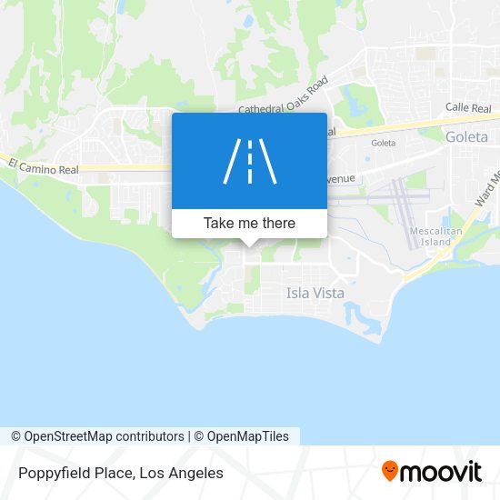 Poppyfield Place map