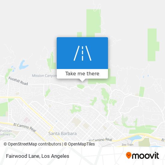 Mapa de Fairwood Lane