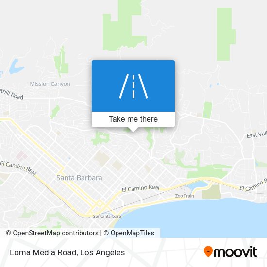 Mapa de Loma Media Road