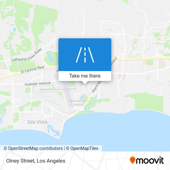 Mapa de Olney Street