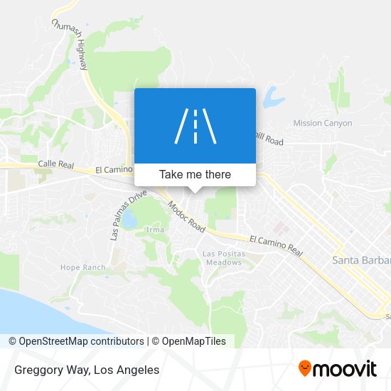 Greggory Way map