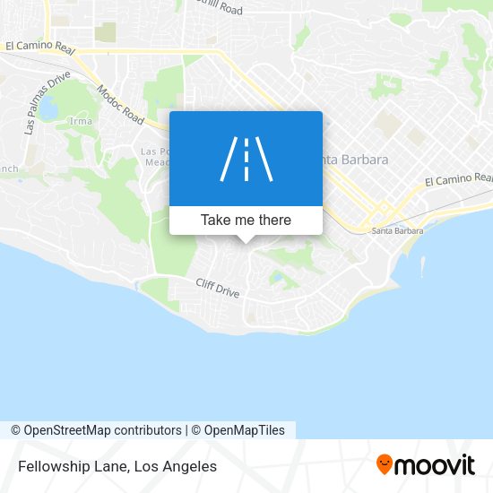 Fellowship Lane map