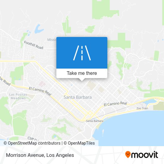 Mapa de Morrison Avenue