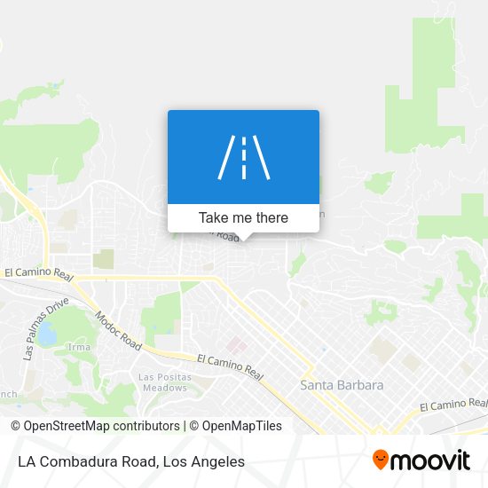 LA Combadura Road map