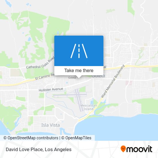 David Love Place map