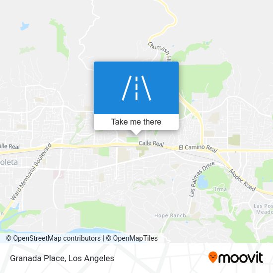 Mapa de Granada Place