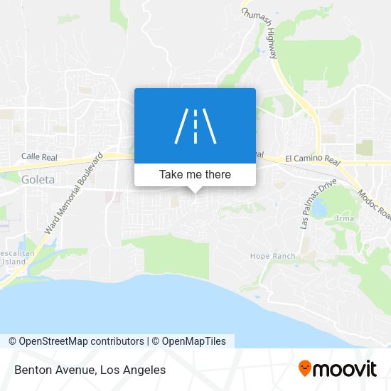 Mapa de Benton Avenue