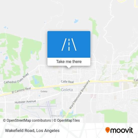 Mapa de Wakefield Road