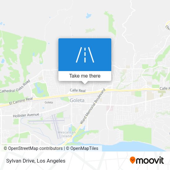 Mapa de Sylvan Drive