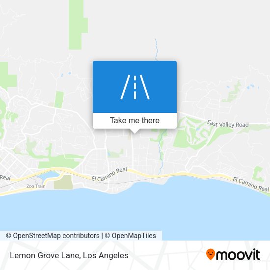 Mapa de Lemon Grove Lane