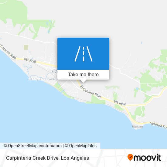 Carpinteria Creek Drive map
