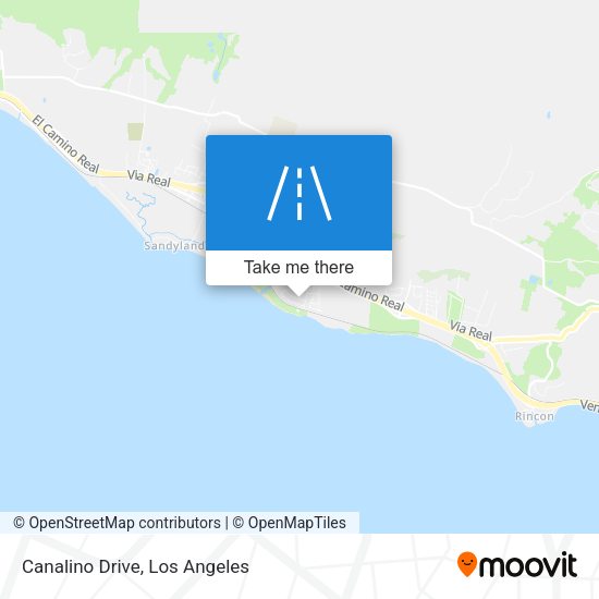 Mapa de Canalino Drive