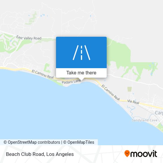 Beach Club Road map