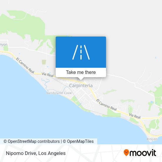 Mapa de Nipomo Drive