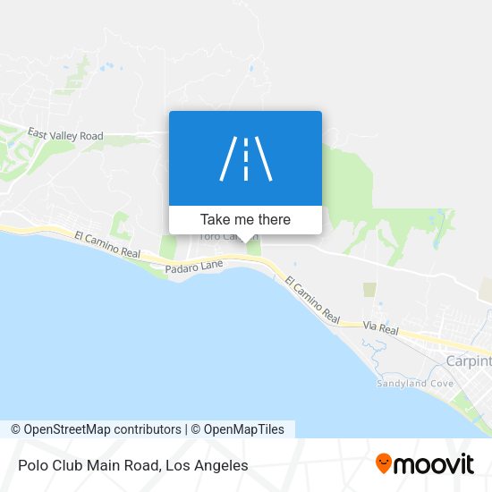 Polo Club Main Road map